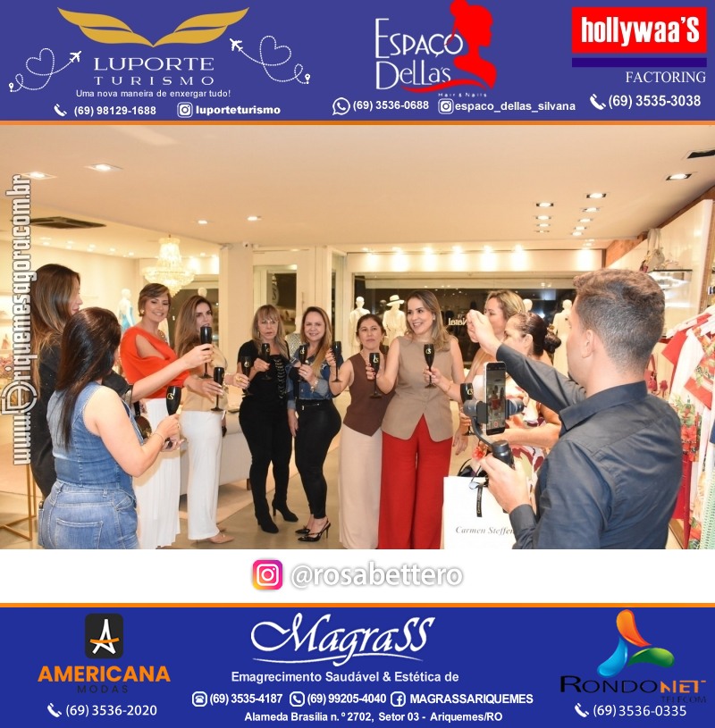 Coquetel de lançamento Carmen Steffens com nova gestão em Ariquemes Rondônia