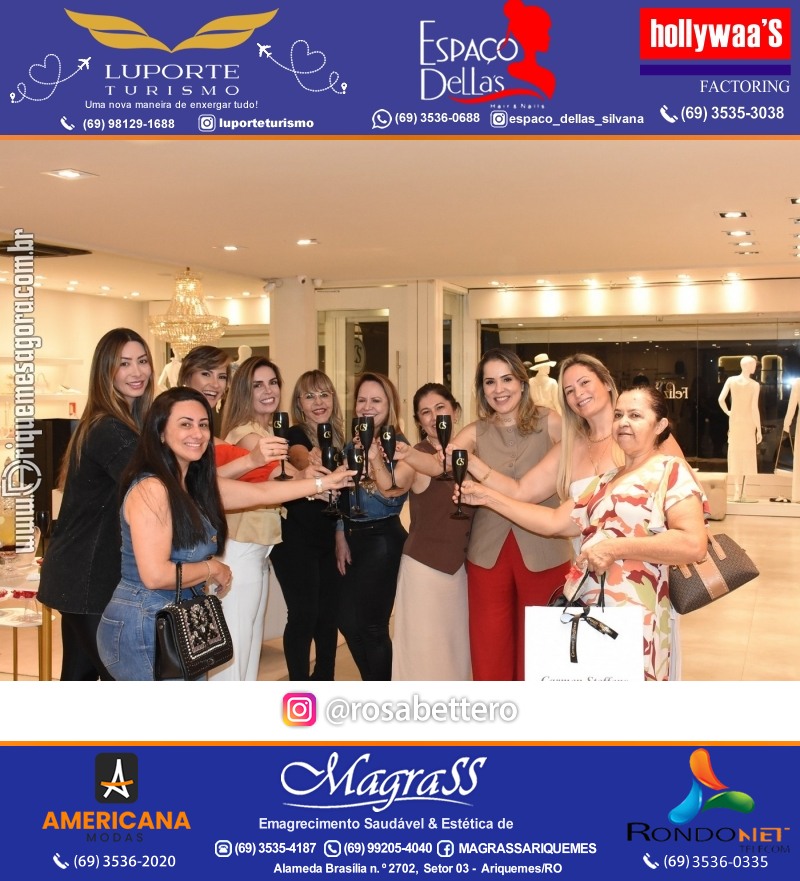 Coquetel de lançamento Carmen Steffens com nova gestão em Ariquemes Rondônia