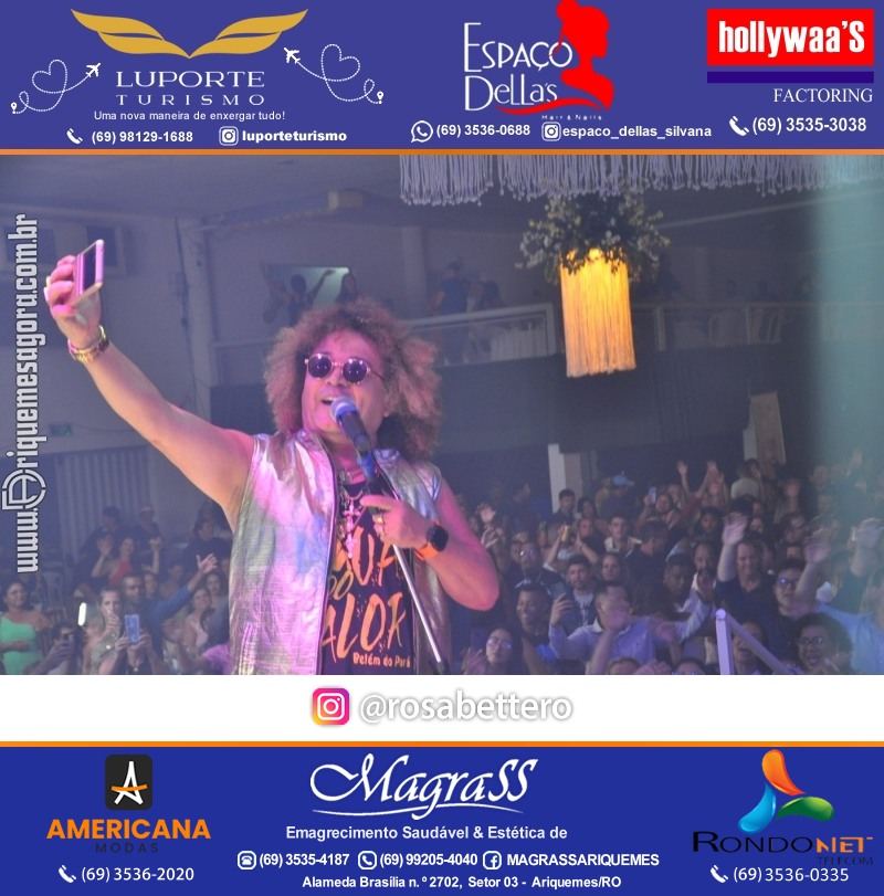 Regional Estanho apresenta FESTA SERVIDOR/A SINTERO 2024 em Ariquemes Rondônia