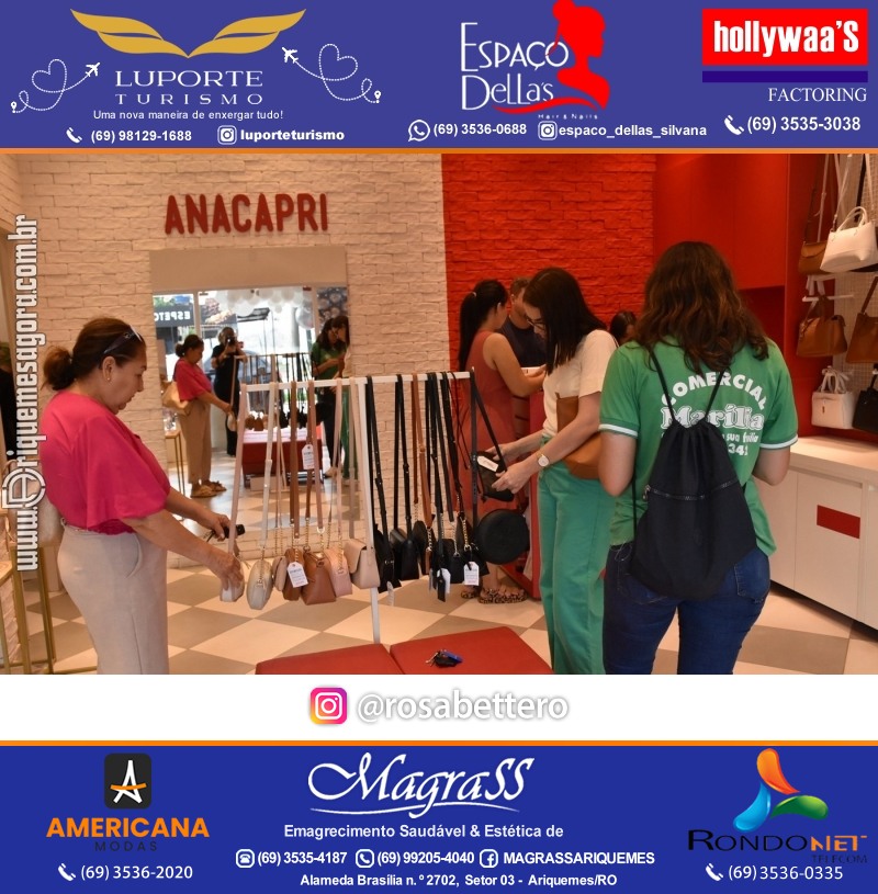 Reinauguração & Black Friday da ANACAPRI em Ariquemes Rondônia na Av. Canaã