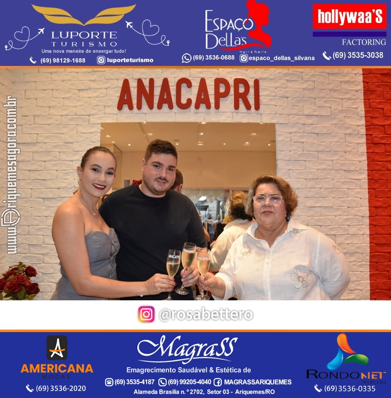 Reinauguração & Black Friday da ANACAPRI em Ariquemes Rondônia na Av. Canaã