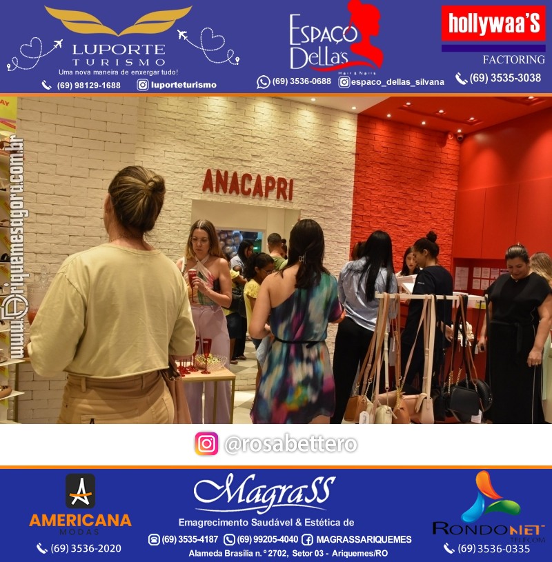 Reinauguração & Black Friday da ANACAPRI em Ariquemes Rondônia na Av. Canaã