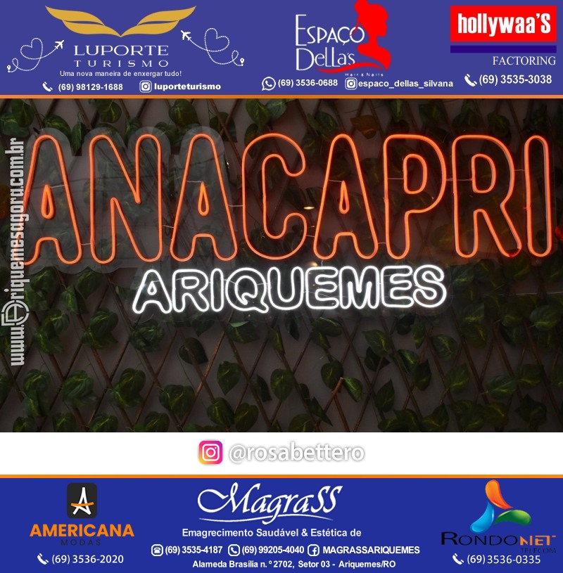 Reinauguração & Black Friday da ANACAPRI em Ariquemes Rondônia na Av. Canaã