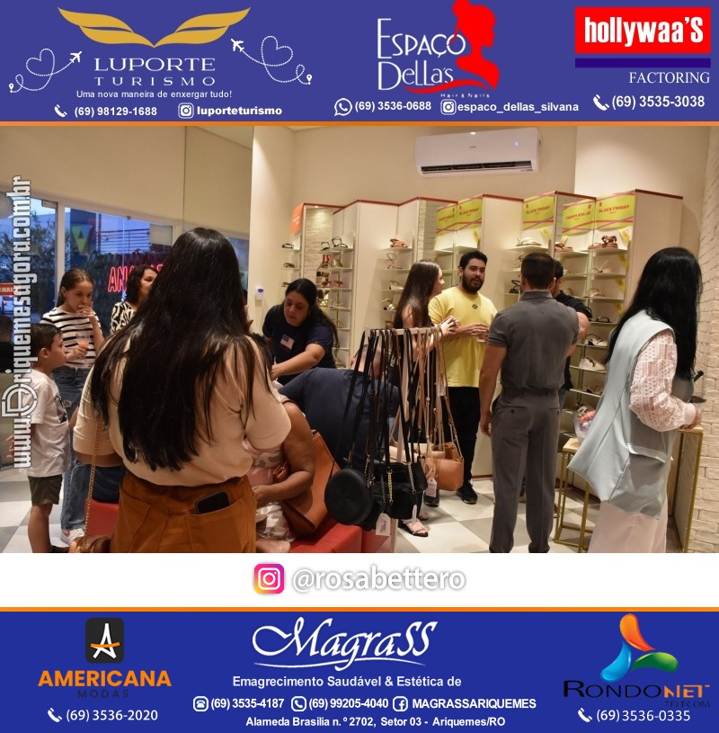 Reinauguração & Black Friday da ANACAPRI em Ariquemes Rondônia na Av. Canaã