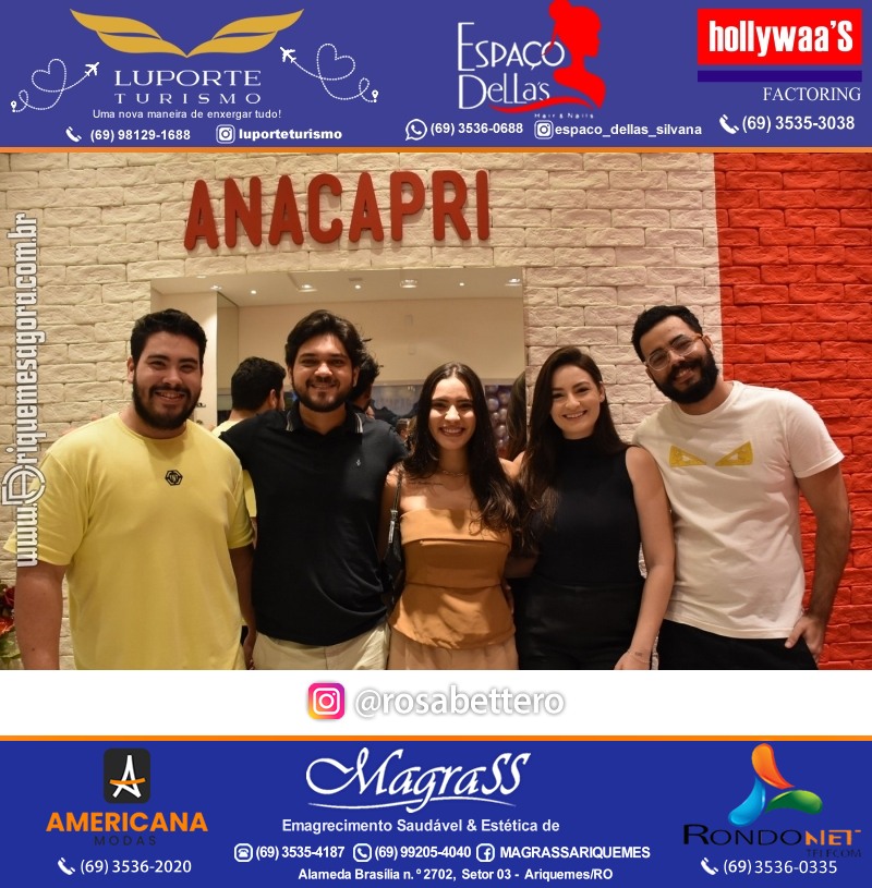 Reinauguração & Black Friday da ANACAPRI em Ariquemes Rondônia na Av. Canaã