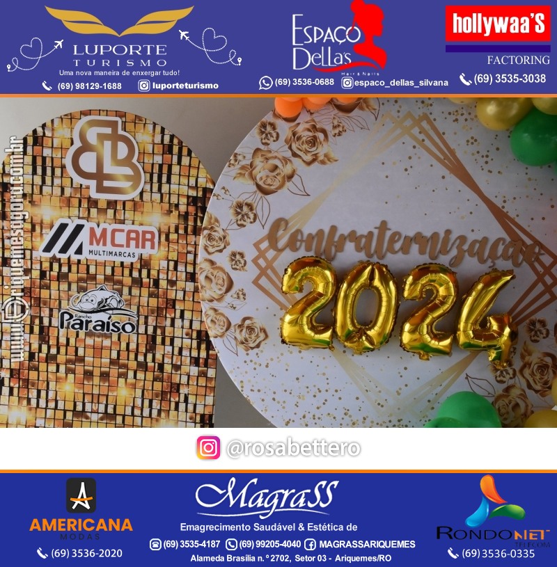 Confraternização 2024 -  Bettero Consultoria &  Mcar.RO & Rancho Paraíso em Ariquemes Rondônia