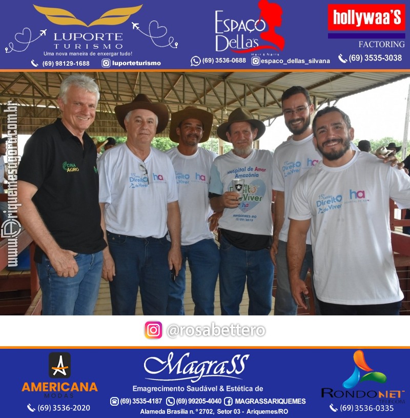 15º Leilão Direito de Viver em Ariquemes em Prol Hospital do Amor de Rondônia