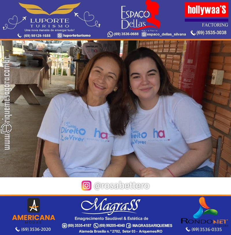 15º Leilão Direito de Viver em Ariquemes em Prol Hospital do Amor de Rondônia