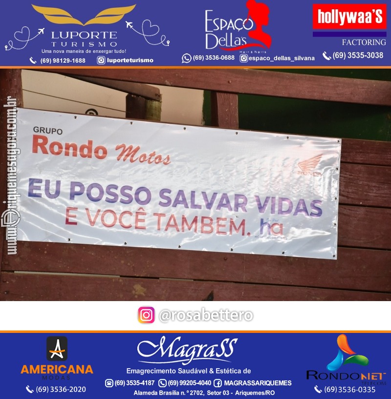 15º Leilão Direito de Viver em Ariquemes em Prol Hospital do Amor de Rondônia