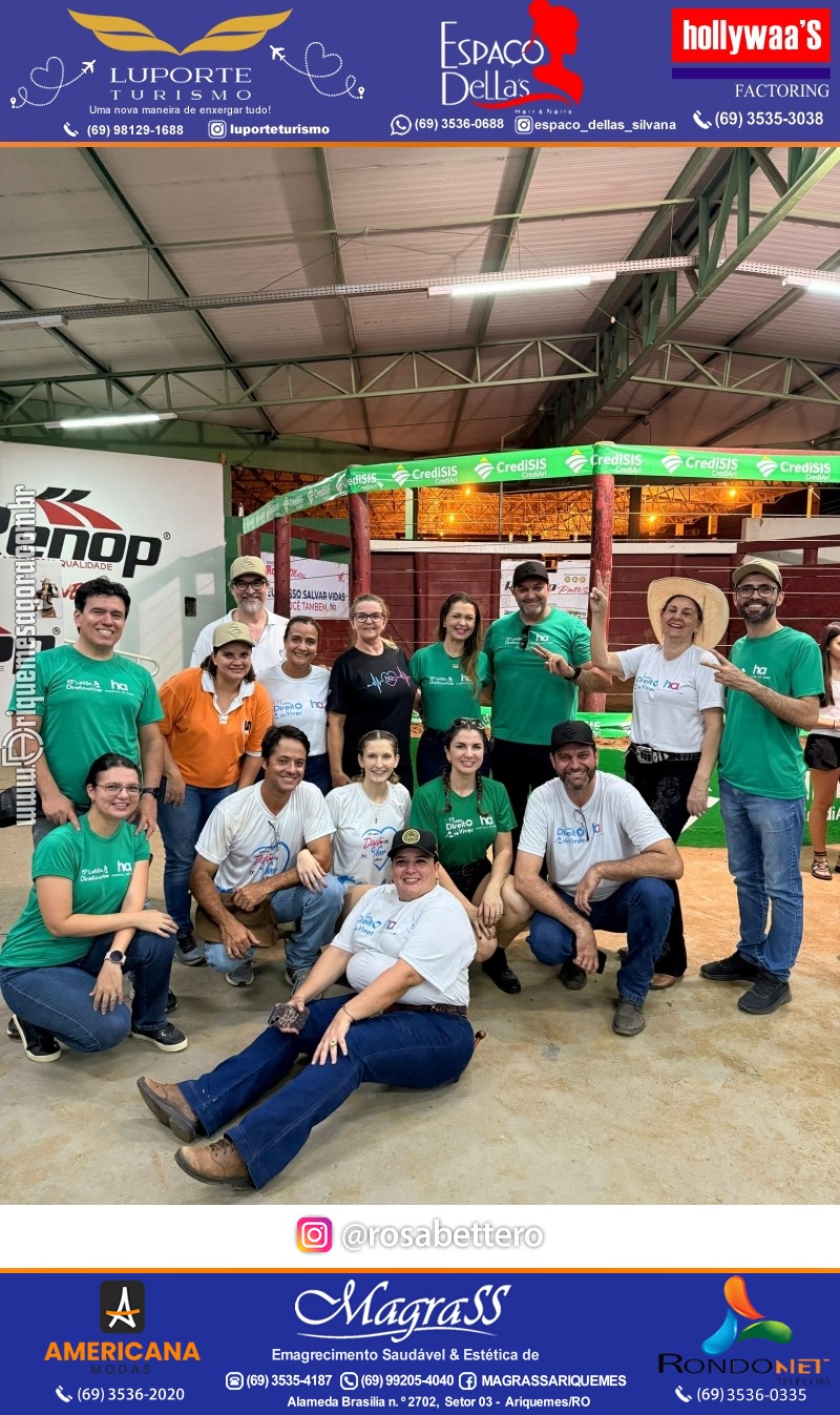 15º Leilão Direito de Viver em Ariquemes em Prol Hospital do Amor de Rondônia