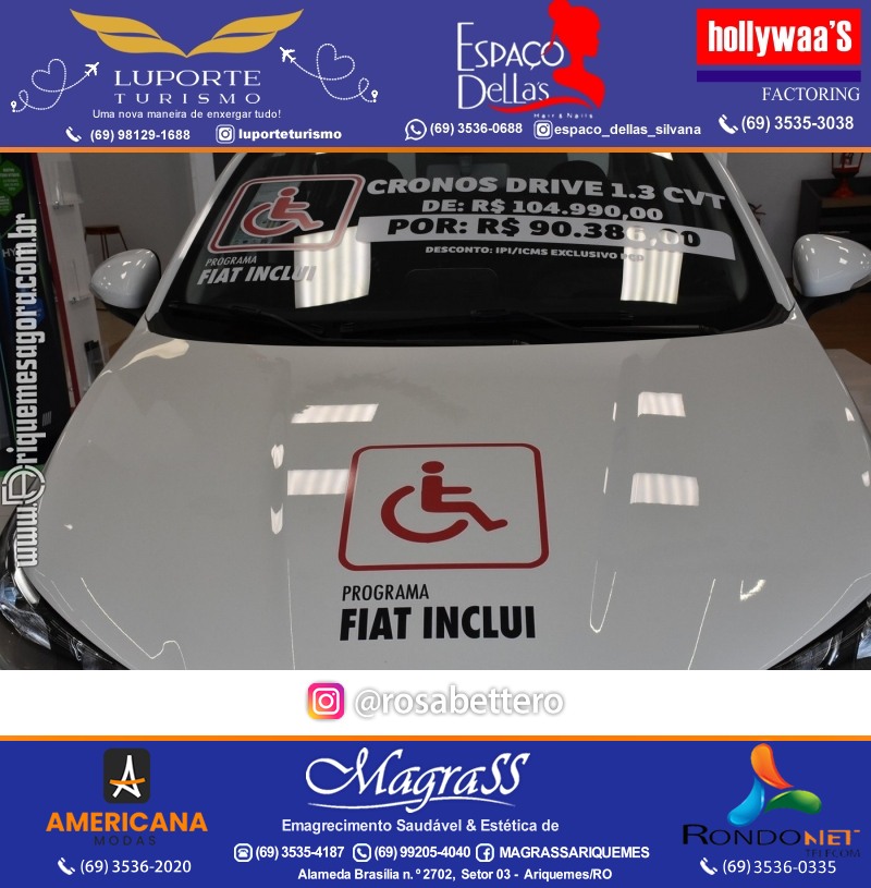 Lançamento Programa FIAT INCLUI NA Gima Veículos em Ariquemes Rondônia