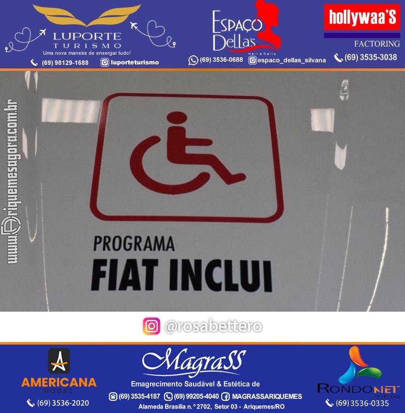 Lançamento Programa FIAT INCLUI NA Gima Veículos em Ariquemes Rondônia