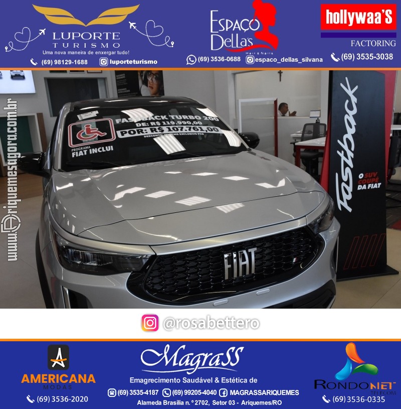 Lançamento Programa FIAT INCLUI NA Gima Veículos em Ariquemes Rondônia