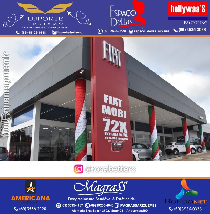Lançamento Programa FIAT INCLUI NA Gima Veículos em Ariquemes Rondônia