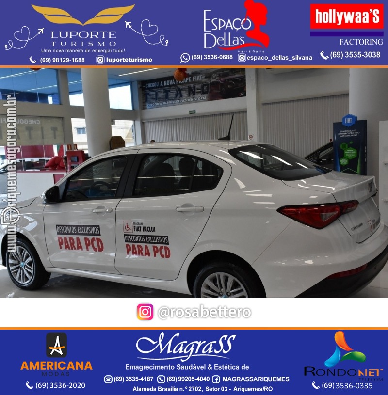 Lançamento Programa FIAT INCLUI NA Gima Veículos em Ariquemes Rondônia
