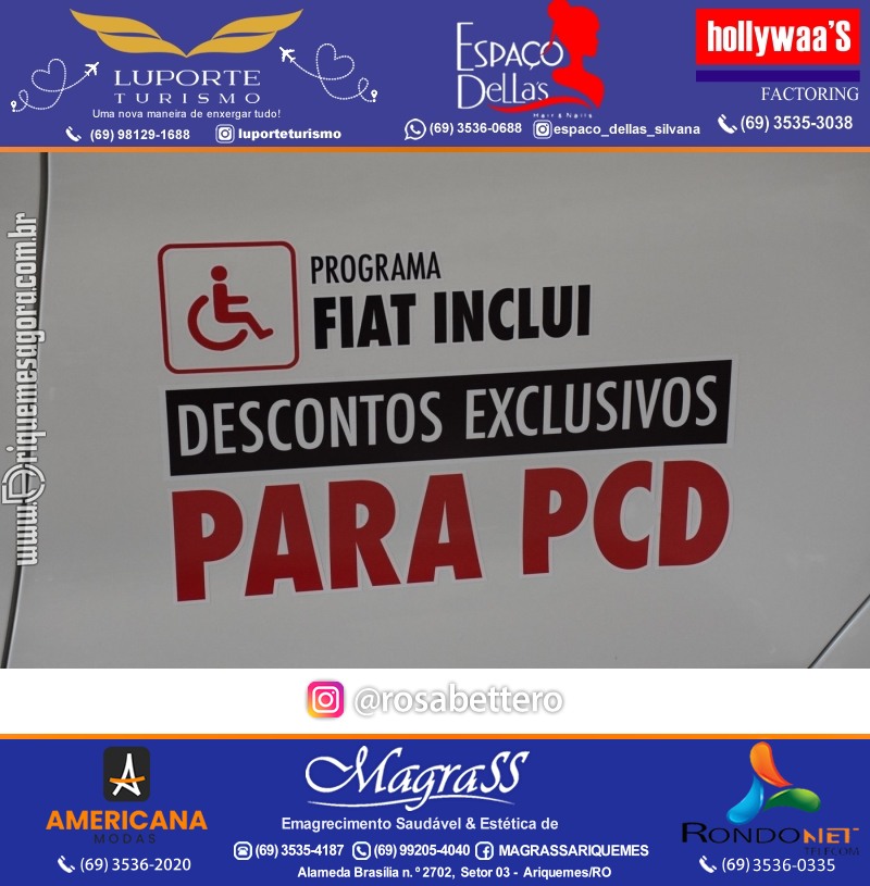 Lançamento Programa FIAT INCLUI NA Gima Veículos em Ariquemes Rondônia
