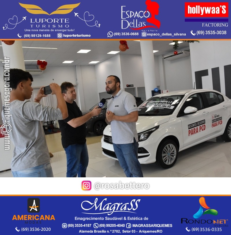 Lançamento Programa FIAT INCLUI NA Gima Veículos em Ariquemes Rondônia