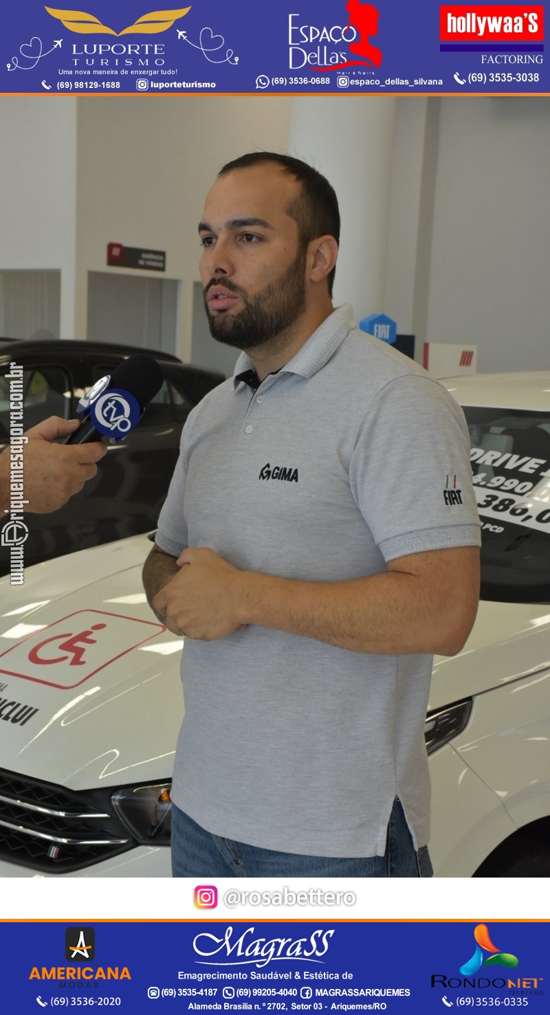 Lançamento Programa FIAT INCLUI NA Gima Veículos em Ariquemes Rondônia
