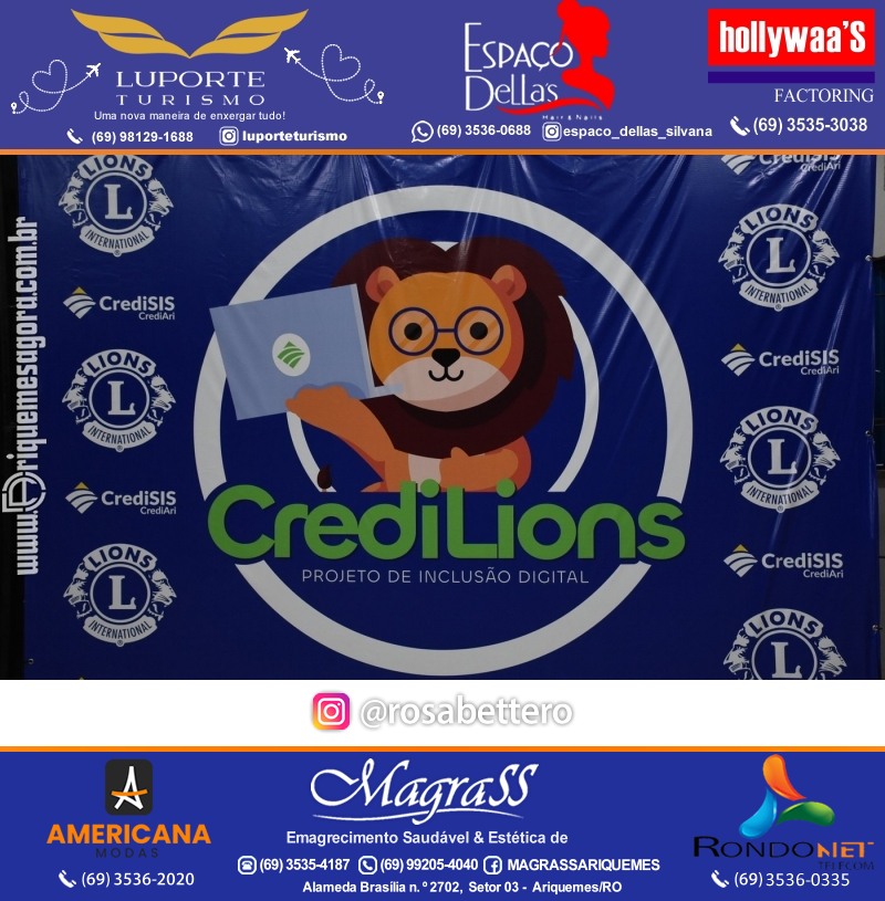 Entrega Certificados Curso Cursos Básico e Avançado do Credilions Projeto Inclusão Digital em Ariquemes RO