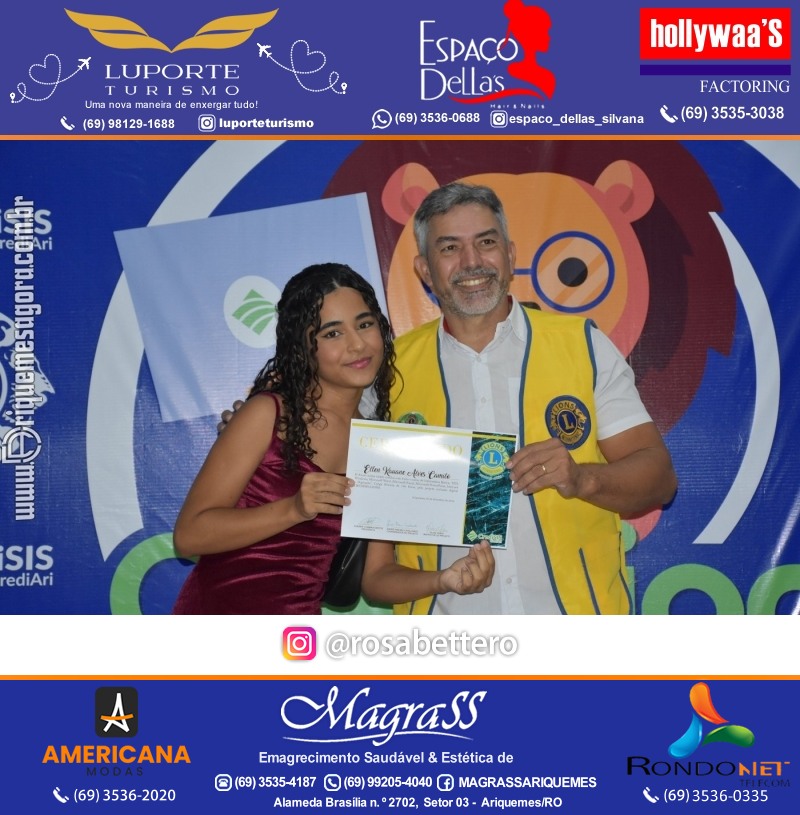Entrega Certificados Curso Cursos Básico e Avançado do Credilions Projeto Inclusão Digital em Ariquemes RO