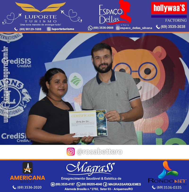 Entrega Certificados Curso Cursos Básico e Avançado do Credilions Projeto Inclusão Digital em Ariquemes RO