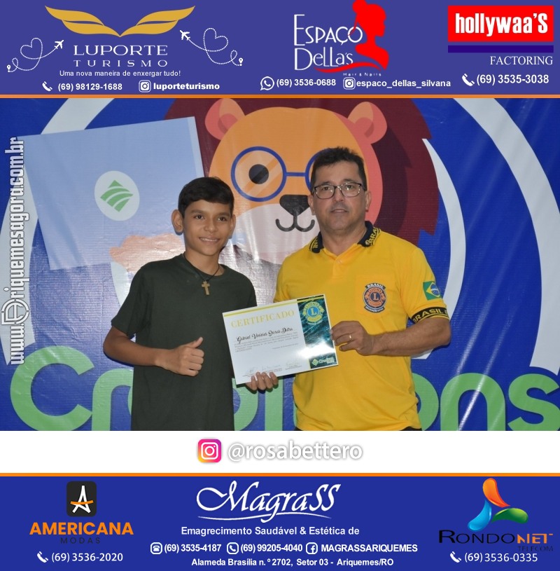 Entrega Certificados Curso Cursos Básico e Avançado do Credilions Projeto Inclusão Digital em Ariquemes RO