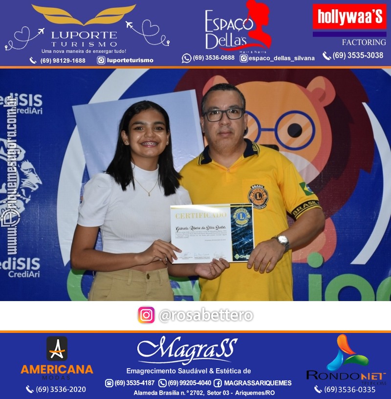 Entrega Certificados Curso Cursos Básico e Avançado do Credilions Projeto Inclusão Digital em Ariquemes RO
