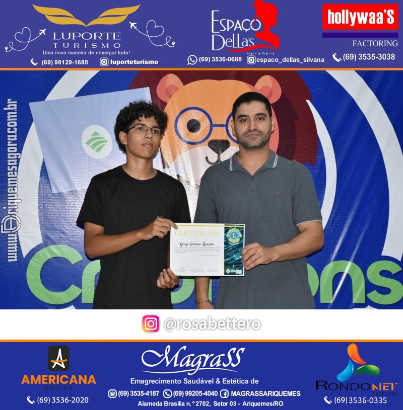Entrega Certificados Curso Cursos Básico e Avançado do Credilions Projeto Inclusão Digital em Ariquemes RO