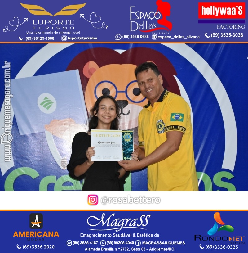 Entrega Certificados Curso Cursos Básico e Avançado do Credilions Projeto Inclusão Digital em Ariquemes RO