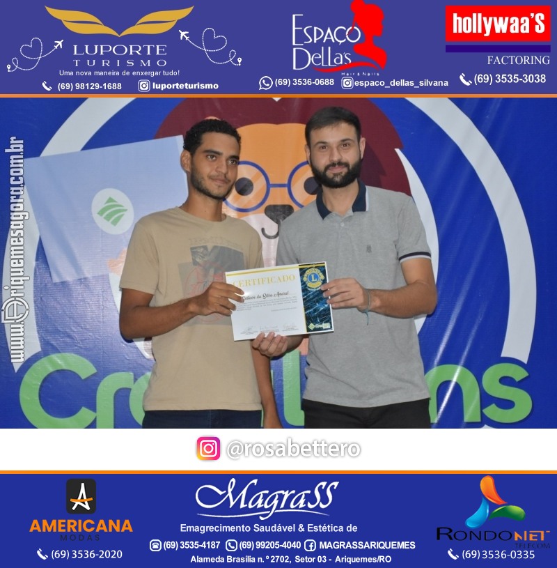 Entrega Certificados Curso Cursos Básico e Avançado do Credilions Projeto Inclusão Digital em Ariquemes RO