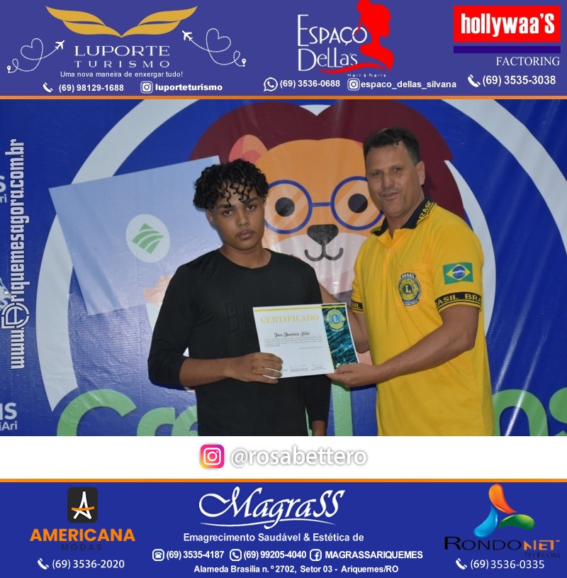 Entrega Certificados Curso Cursos Básico e Avançado do Credilions Projeto Inclusão Digital em Ariquemes RO