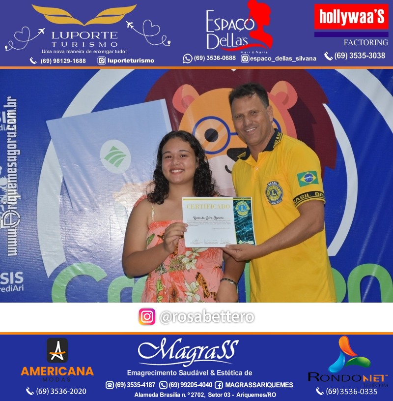 Entrega Certificados Curso Cursos Básico e Avançado do Credilions Projeto Inclusão Digital em Ariquemes RO