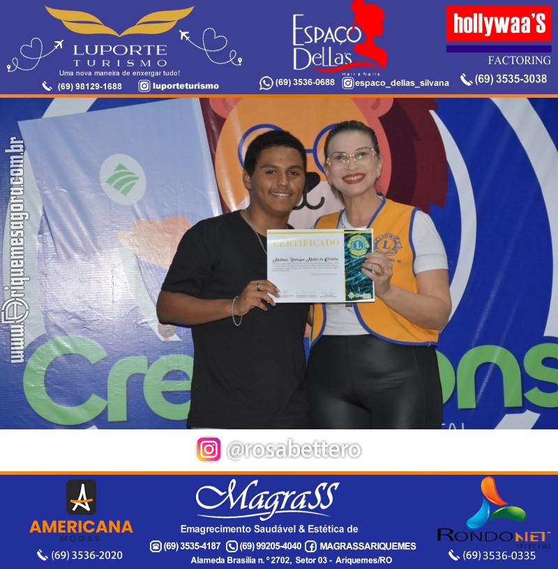 Entrega Certificados Curso Cursos Básico e Avançado do Credilions Projeto Inclusão Digital em Ariquemes RO