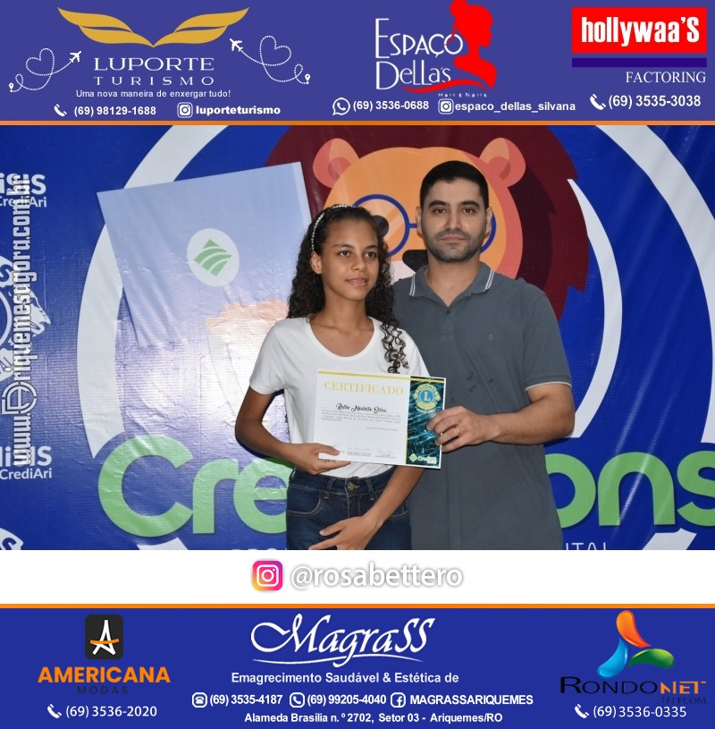 Entrega Certificados Curso Cursos Básico e Avançado do Credilions Projeto Inclusão Digital em Ariquemes RO
