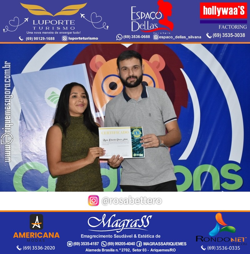 Entrega Certificados Curso Cursos Básico e Avançado do Credilions Projeto Inclusão Digital em Ariquemes RO