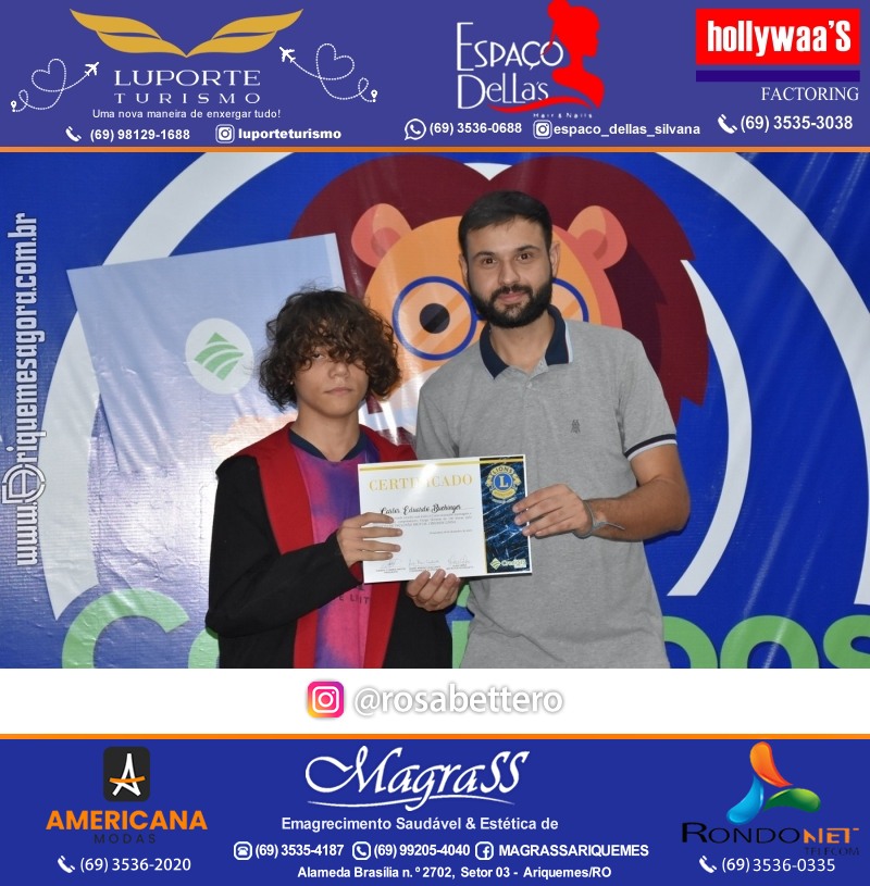 Entrega Certificados Curso Cursos Básico e Avançado do Credilions Projeto Inclusão Digital em Ariquemes RO