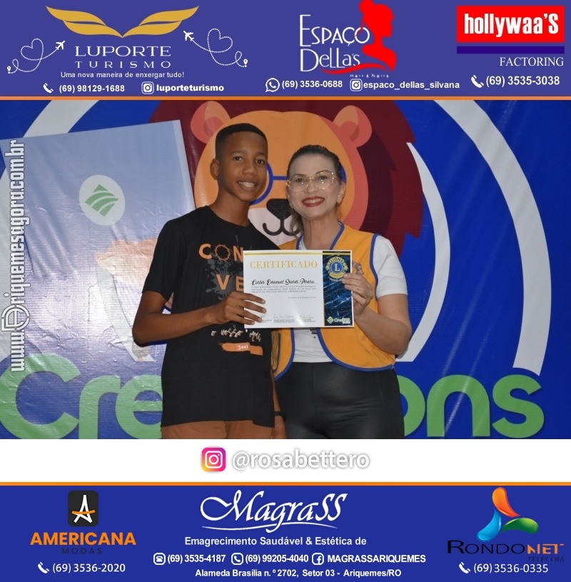Entrega Certificados Curso Cursos Básico e Avançado do Credilions Projeto Inclusão Digital em Ariquemes RO