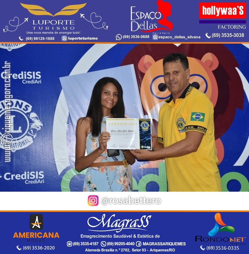Entrega Certificados Curso Cursos Básico e Avançado do Credilions Projeto Inclusão Digital em Ariquemes RO