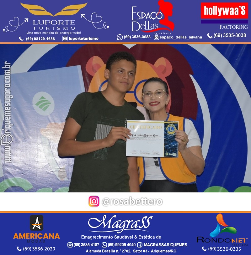 Entrega Certificados Curso Cursos Básico e Avançado do Credilions Projeto Inclusão Digital em Ariquemes RO