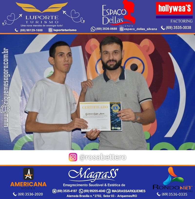 Entrega Certificados Curso Cursos Básico e Avançado do Credilions Projeto Inclusão Digital em Ariquemes RO