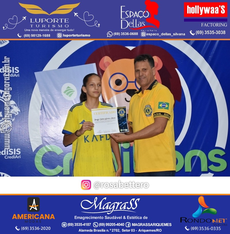 Entrega Certificados Curso Cursos Básico e Avançado do Credilions Projeto Inclusão Digital em Ariquemes RO