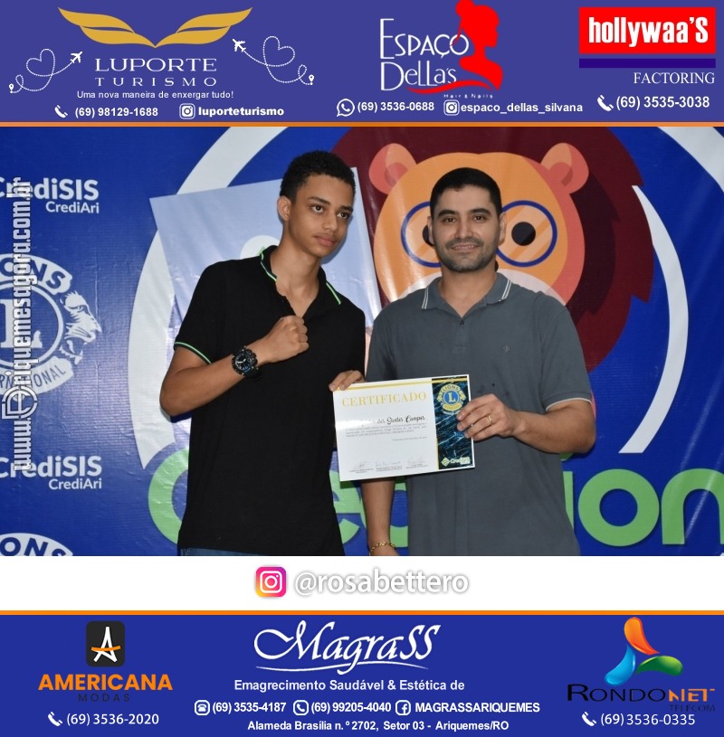 Entrega Certificados Curso Cursos Básico e Avançado do Credilions Projeto Inclusão Digital em Ariquemes RO