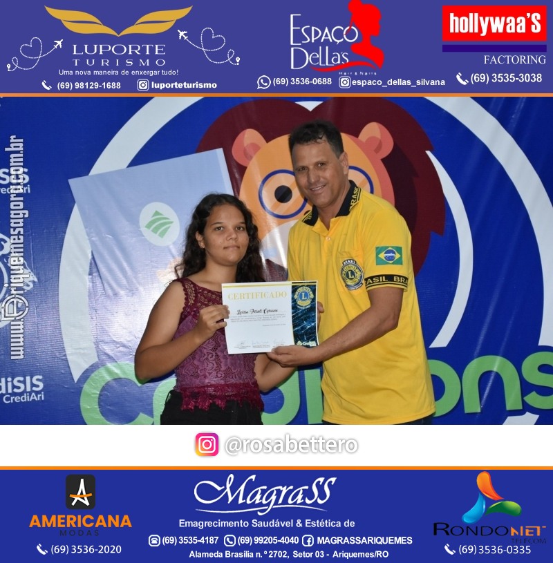 Entrega Certificados Curso Cursos Básico e Avançado do Credilions Projeto Inclusão Digital em Ariquemes RO