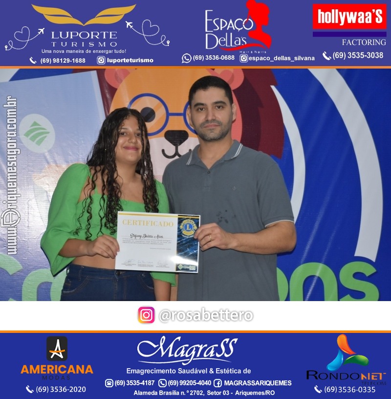 Entrega Certificados Curso Cursos Básico e Avançado do Credilions Projeto Inclusão Digital em Ariquemes RO