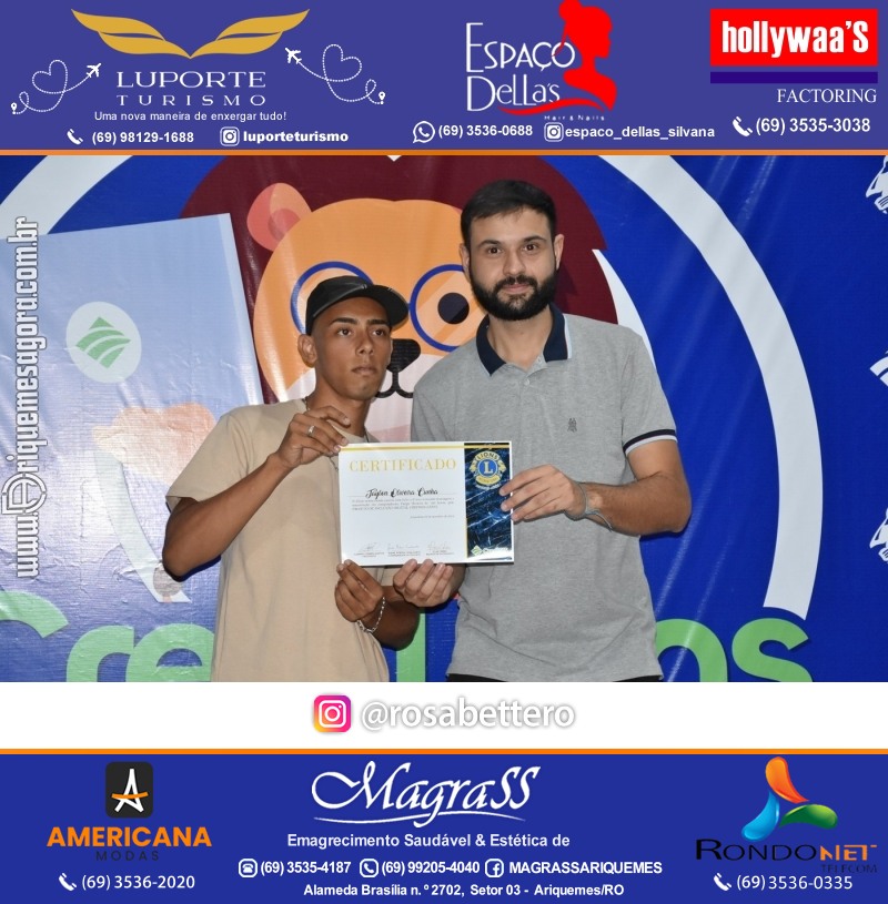 Entrega Certificados Curso Cursos Básico e Avançado do Credilions Projeto Inclusão Digital em Ariquemes RO
