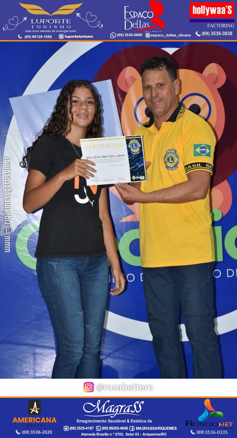 Entrega Certificados Curso Cursos Básico e Avançado do Credilions Projeto Inclusão Digital em Ariquemes RO