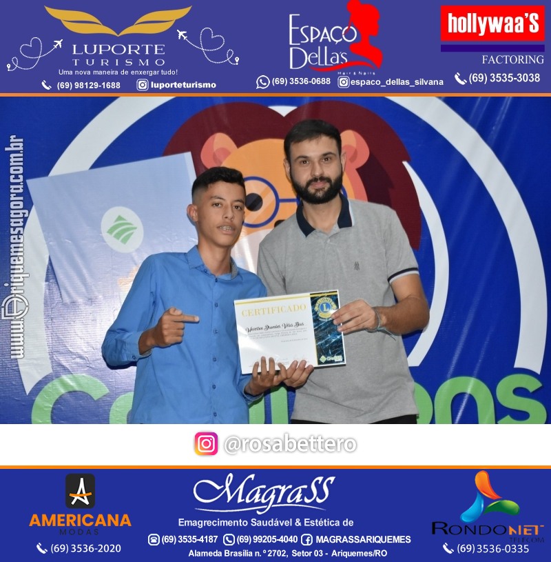 Entrega Certificados Curso Cursos Básico e Avançado do Credilions Projeto Inclusão Digital em Ariquemes RO