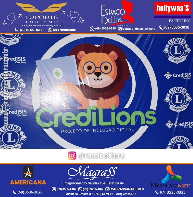 Entrega Certificados Curso Cursos Básico e Avançado do Credilions Projeto Inclusão Digital em Ariquemes RO