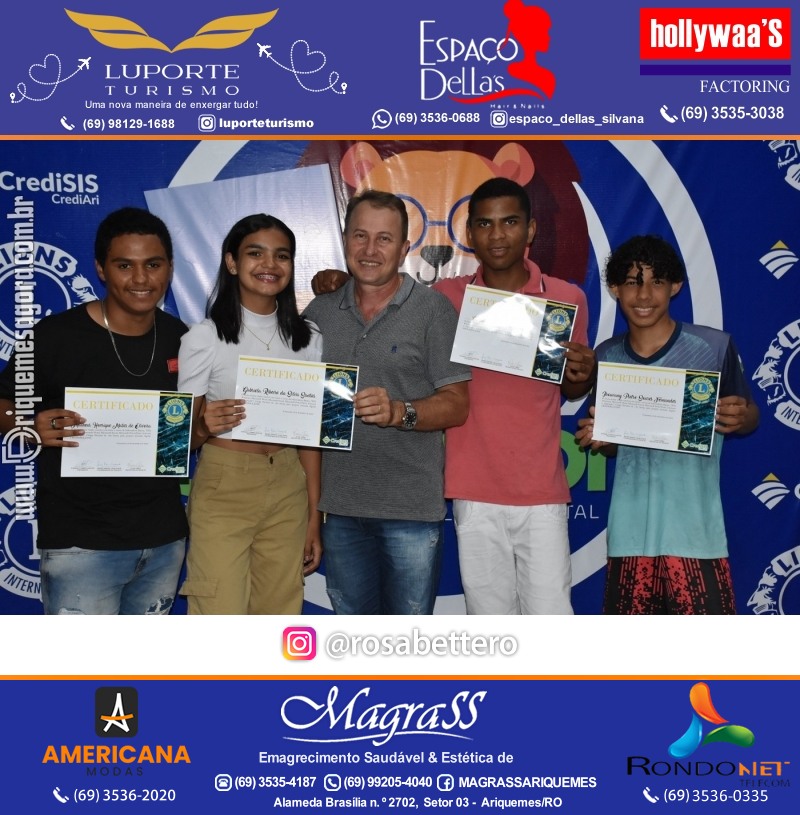 Entrega Certificados Curso Cursos Básico e Avançado do Credilions Projeto Inclusão Digital em Ariquemes RO