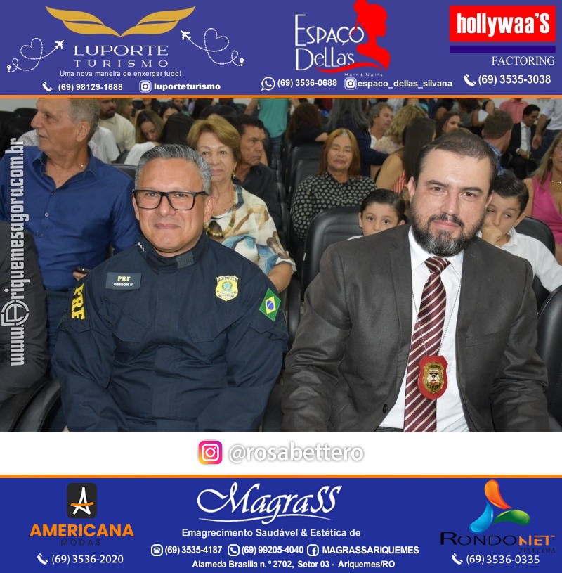 Diplomação Prefeita, Vice e Vereadores eleitos em Ariquemes Rondônia